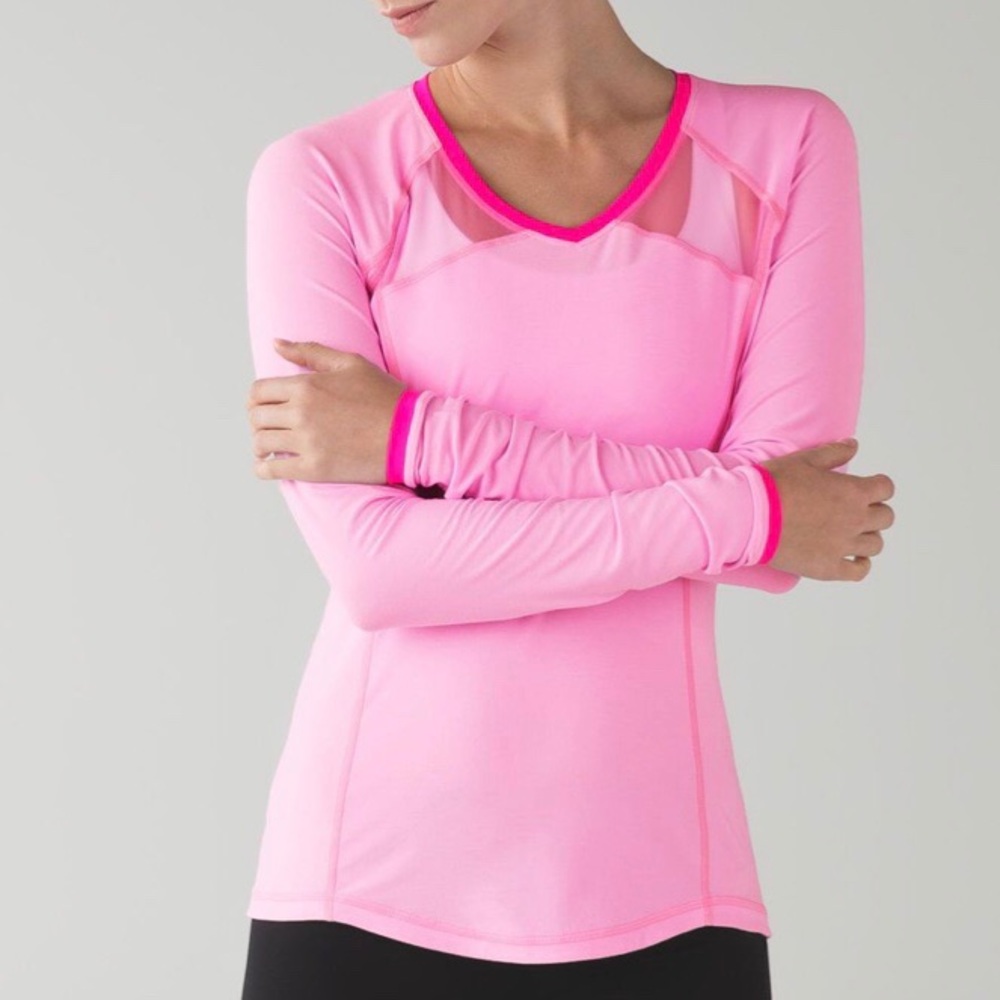 Lululemon Pace Pusher Long Sleeve Shirt